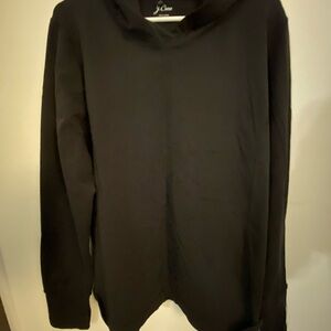 J. Crew Women's Classic Black Sweatshirt
